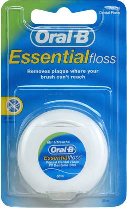 Oral-B Essential Floss, Waxed Dental Floss