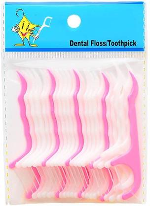 Zhunmun Plastic Dental Floss Tooth Pick for Teeth Cleaning Floss Tooth Pick Dental