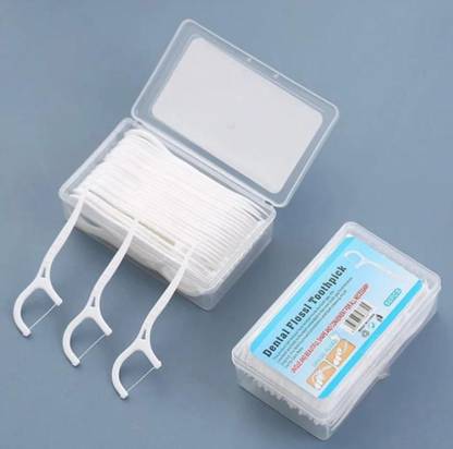 Haya Creation Haiqa dental cleaning pack of 2 dental pick dental floss for teeth