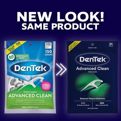 DenTek Floss Pick (Triple Clean - 150Ct)