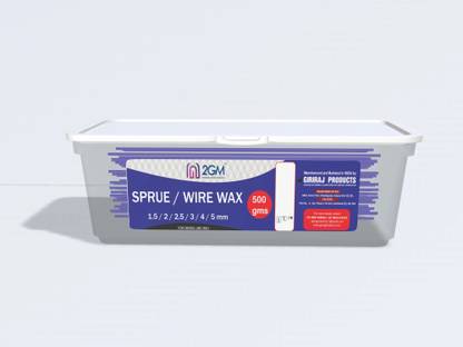 2GM Dental Sprue Blue Wax - 500 gms (2.25mm)