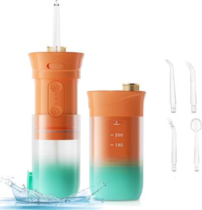 US1984 Water Flosser for Teeth, IPX7, 4 Jet tips, 3 Modes, Rechargeable Oral Irrigator Water Flosser