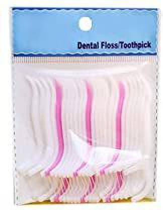 TOOVUS dental floss toothpick for tooth cleaner with plastic handle ,tooth cleaning.