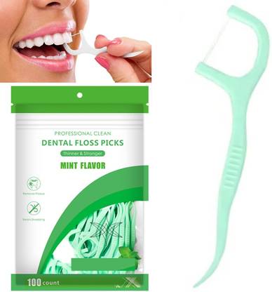 vulrian Dental Floss Picks High Toughness Toothpicks Sticks