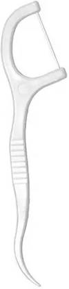 KitchenFest ® Easy Glide Compostable Portable 3 in 1 Teeth Flosser Dental Floss Pick.
