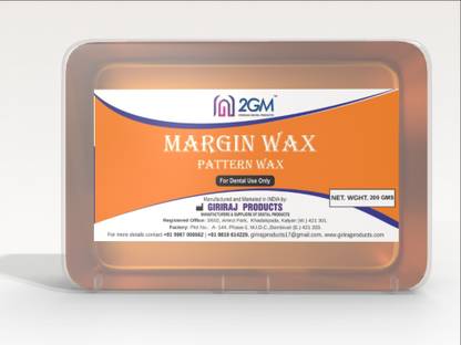 2GM Dental Margin Pattern Wax - 200gms (Orange)