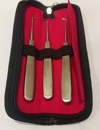 Forgesy Warwick James; Set of 3 Pcs Left, Right and Straight Pair Dental Instrument Dental Implant