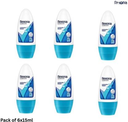 Rexona Shower Fresh Underarm Roll On Effective Odor Protection Deodorant Roll-on  -  For Men & Women
