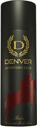 DENVER Sporting Club II Rider Deodorant Spray  -  For Men