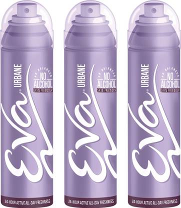 EVA Light Purple Urbane deodrant Spray Deodorant Spray  -  For Women