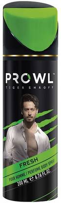 PROWL DEO By Tiger Shroff Fresh Deo 200ml*1 Perfume Body Spray  -  For Men