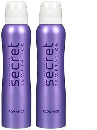 Secret Temptation Romance deo 150ml*2pc M-2 Deodorant Spray  -  For Women