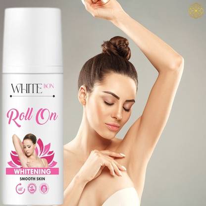 white bon 4% AHA BHA Underarm Roll On | Reduces Pigmentation & Odour |Whiteing Fragrance Deodorant Roll-on  -  For Men & Women
