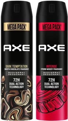AXE Dark Temptation & Intense Deodorant Spray  -  For Men