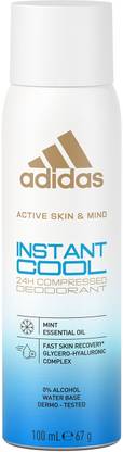 ADIDAS Instant Cool 24H Deodorant Spray  -  For Men