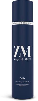 ZM Zayn & Myza Calix No Alcohol Body Spray  -  For Men