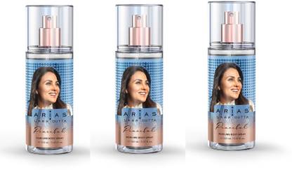 Arias Lara Datta Peaceful 150ML X 3 Perfume Body Spray  -  For Women