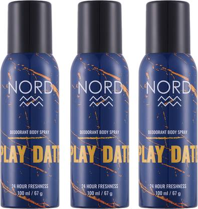 NORD Play Date 100 ml Each Perfume Body Spray  -  For Men