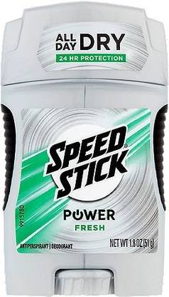 SPEED STICK Power Fresh Antiperspirant Deodorant Stick - 51g Deodorant Stick  -  For Men & Women