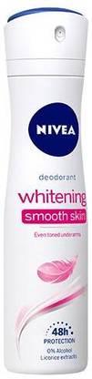 NIVEA Whitening Smooth Skin Deodorant Deodorant Cream  -  For Women