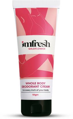 imfresh Wildflower Deodorant Cream for Long Lasting Fragrance | Deodorant Cream  -  For Women
