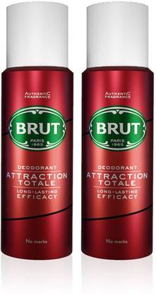 BRUT Attraction Totale Deodorant Spray for Men Deodorant Spray  -  For Men