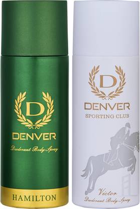 DENVER Hamilton and Sporting Club Victor Body Deo Deodorant Spray  -  For Men