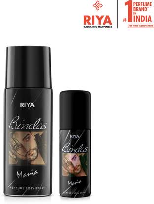 RIYA Bindas Deodorant For Men 150 ML With 40 ML Bindas Body Spray Deodorant Spray  -  For Men