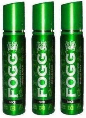 FOGG Nice pocket deodorant spray for men and women (25*3) 75 ml Deodorant Spray  -  For Men & Women