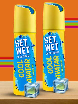 SET WET Cool Avatar Body Perfume Deodorant Spray  -  For Men