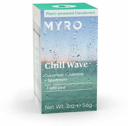 MyRo Chill Wave Deodorant Refill Pod Deodorant Stick  -  For Men & Women