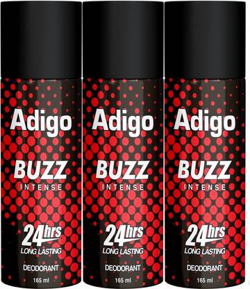 adigo BUZZ INTENSE Deodorant Spray  -  For Men