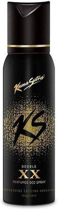 Kamasutra KS Double X X Perfumed Body Deodorant Spray - For Men (360ml, Pack Of 3) Body Spray  -  For Men