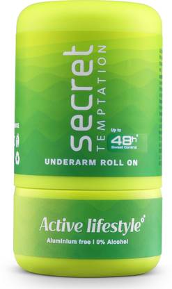 Secret Temptation Active Lifestyle Roll-on Deodorant Roll-on  -  For Women