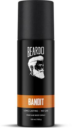BEARDO Bandit Perfume Body Spray| Long Lasting | No Gas Perfume Body Spray  -  For Men