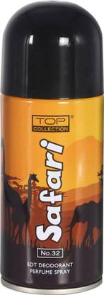 Top Collection Eau De Toilette Perfume Spray - Safari Deodorant Spray  -  For Men