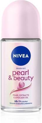 NIVEA Pearl and Beauty Deodorant Roll-on  -  For Women