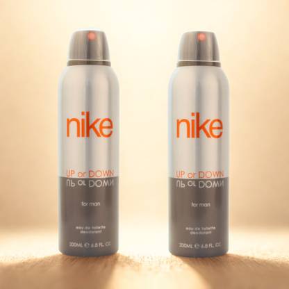 NIKE Up Or Down (2 x 200ml) Deodorant Spray  -  For Men