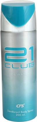 CFS 21 Ice Water Deodorant Spray  -  For Men