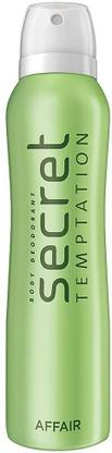 Secret Temptation Affair Deodorant Spray  -  For Women