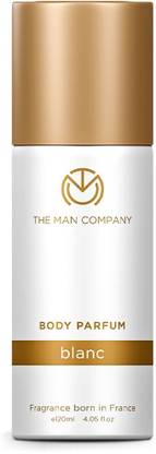 THE MAN COMPANY Blanc Long-Lasting | Lasts Upto 1000 Sprays | Office Wear Deodorant Spray - For Men