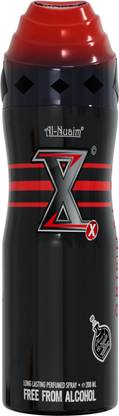 Al-Nuaim Orignal xx Alcohol Free Deodorant Body Spray  -  For Men