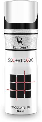 RAMSONS SecretCode Deodorant Spray  -  For Men