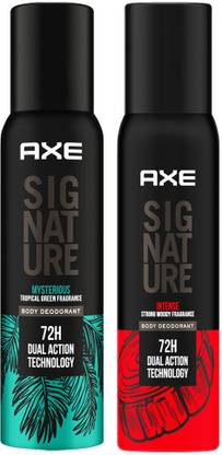 AXE Signature Mysterious and Intense Deodorant No Gas Body Perfume Body Spray  -  For Men