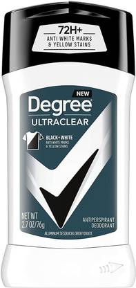 Degree Men Ultra Clear Deodorant Stick - 76g Deodorant Stick  -  For Men & Women