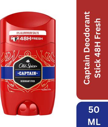 OLD SPICE Captain 48H fresh Stick Deodorant Stick  -  For Men & Women