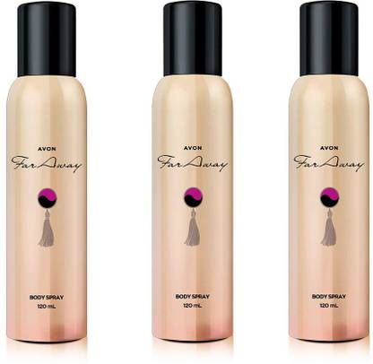 AVON Far Away Classic Body Spray (120ML Each) Body Spray  -  For Women