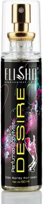 ELISHA Desire Perfume Deo Spray Body Mist  -  For Men