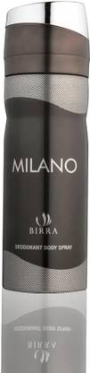 BIRRA MILANO DEODORANT BODY SPRAY 200ML Body Spray  -  For Men & Women