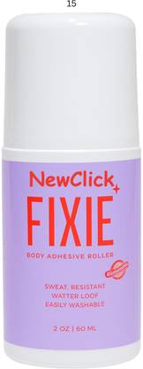 NewClick FixiE Tape Roller – Lightweight & Sweat Resistant | 60ml Deodorant Stick  -  For Men & Women